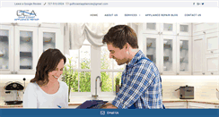 Desktop Screenshot of gulfcoastappliances.com